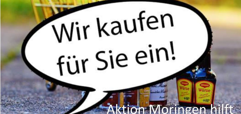 Hier sehen Sie das Plakat der Aktion Moringen hilft