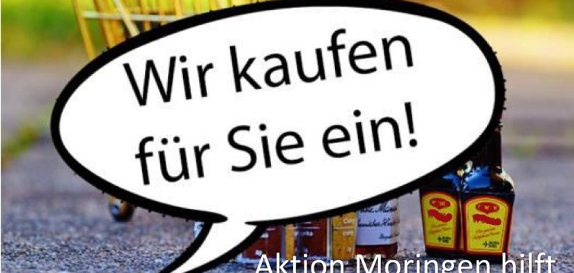 Plakat Aktion Moringen hilft
