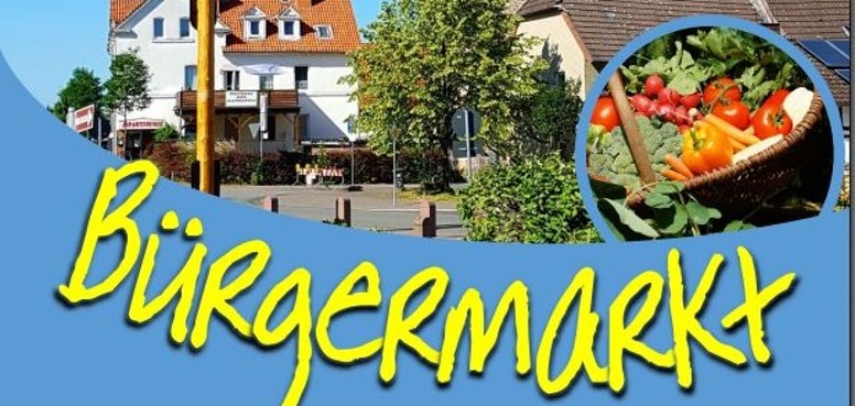 Plakat Bürgermarkt