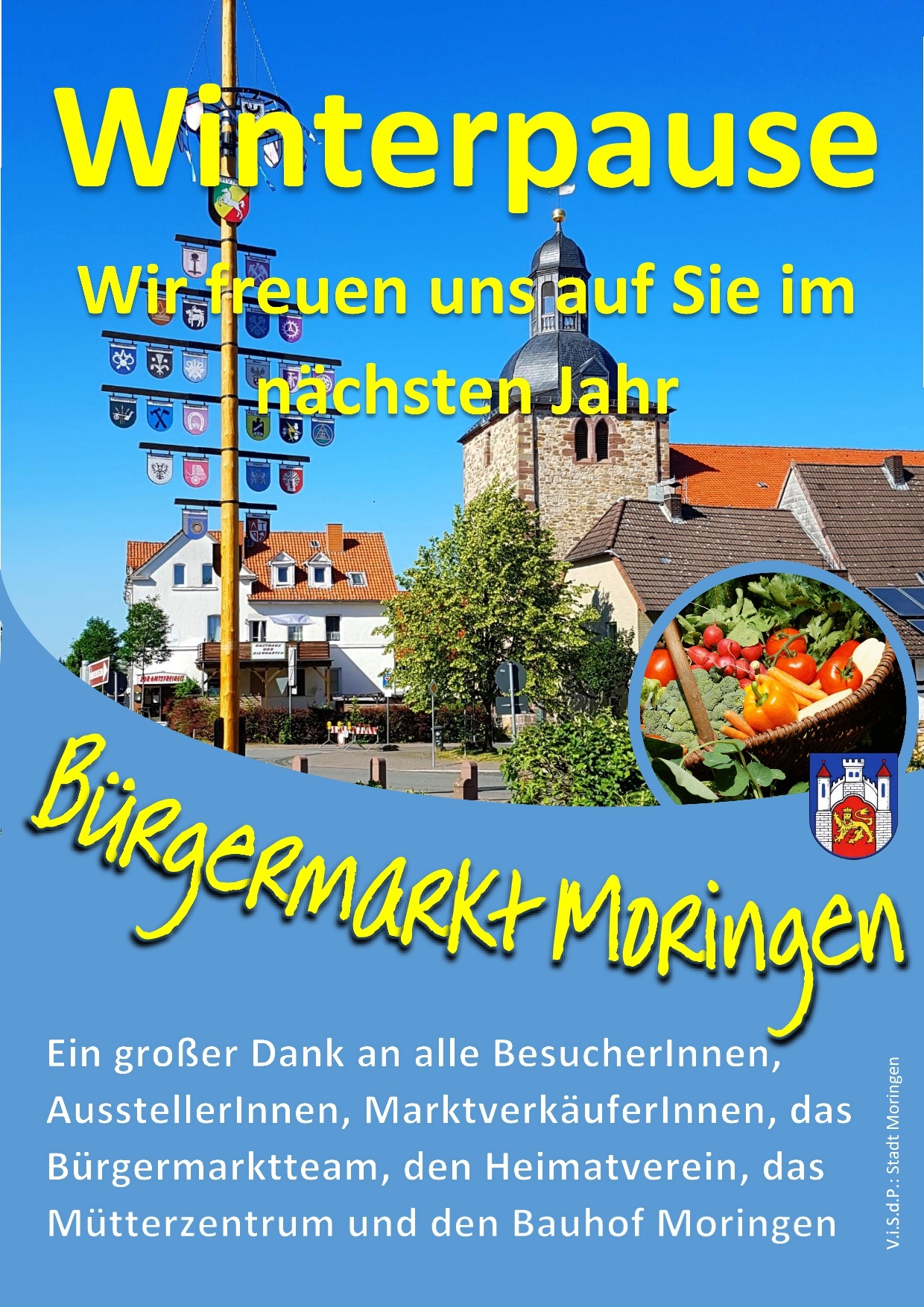 hier sehen Sie das Plakat des Bürgermarktes
