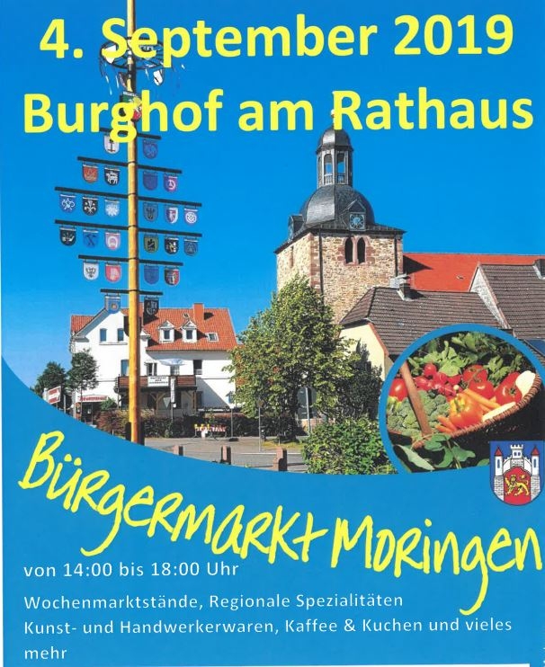 Plakat Bürgermarkt