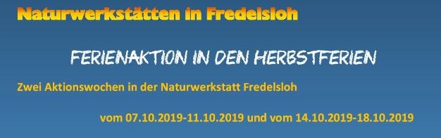 Termine Ferienaktion