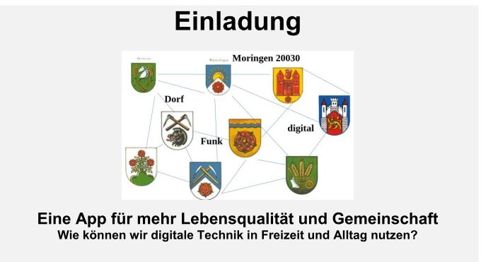 hier sehen Sie den Kopf der Einladung zum Zukunftsforum