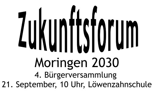 Plakat Zukunftsforum
