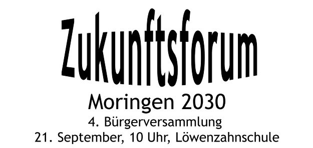 Plakat Zukunftsforum