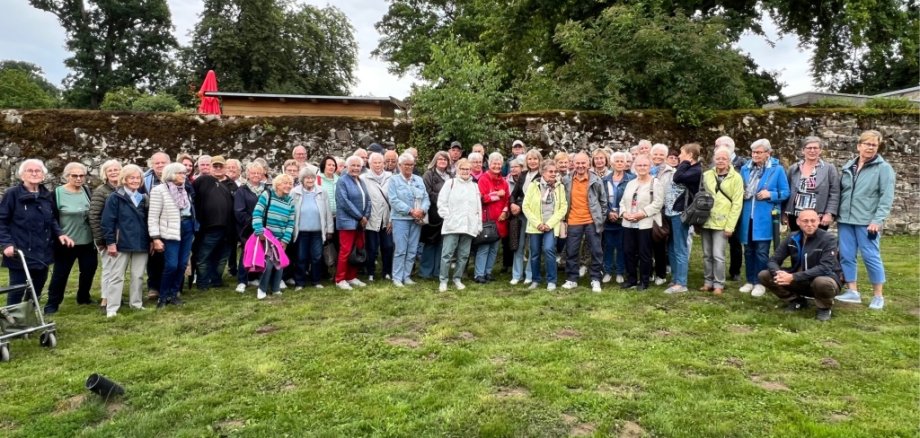 Ein Foto von den Teilnehmern der Seniorenfaht