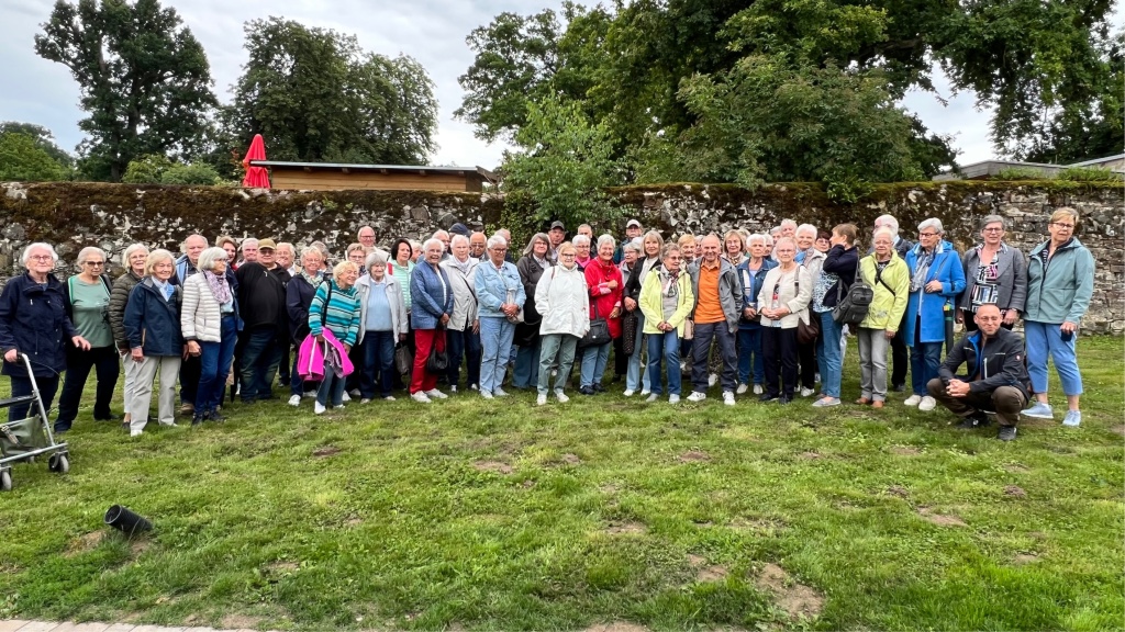 Ein Foto von den Teilnehmern der Seniorenfaht