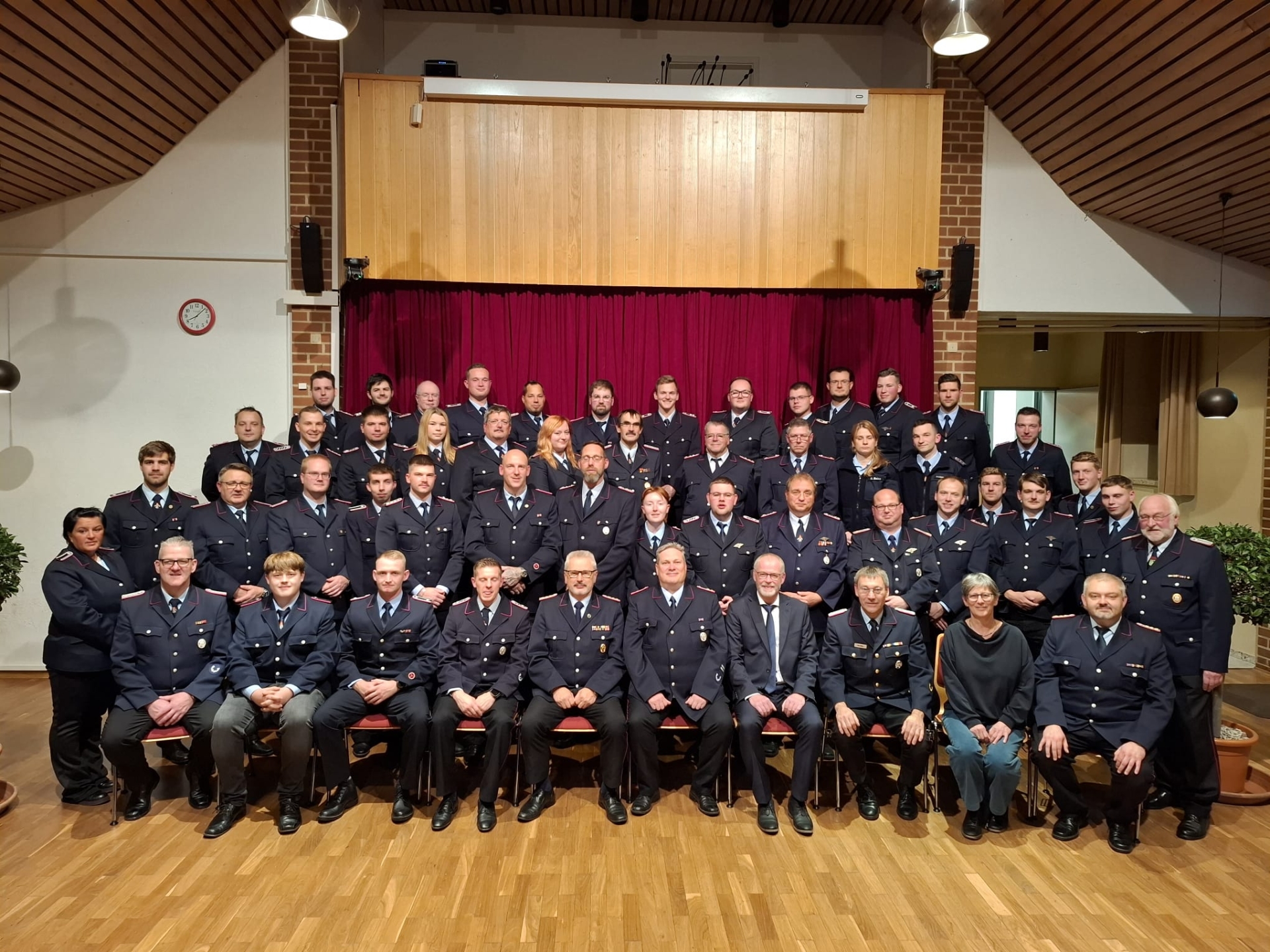 Gruppenbild von der Ehrungsveranstaltung