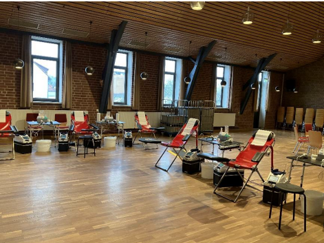 Stadthalle Moringen am Blutspendetermin