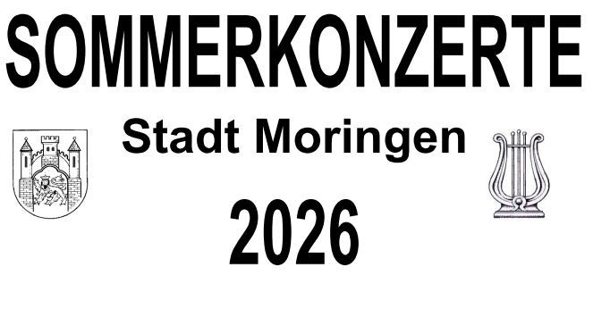 Ein Bildausschnitt von dem Werbeplakat für die Sommerkonzerte 2026