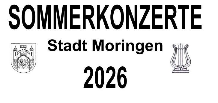 Ein Bildausschnitt von dem Werbeplakat für die Sommerkonzerte 2026