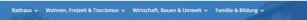 Ein Scrennshot der Webseite der Stadt Moringen