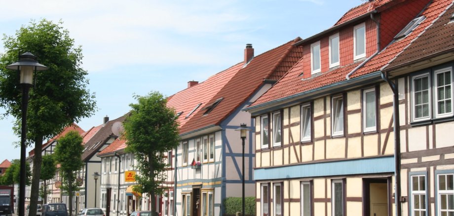 Ein Bild von der Hauptstraße in Moringen